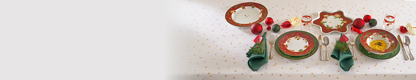 Christmas table accessories