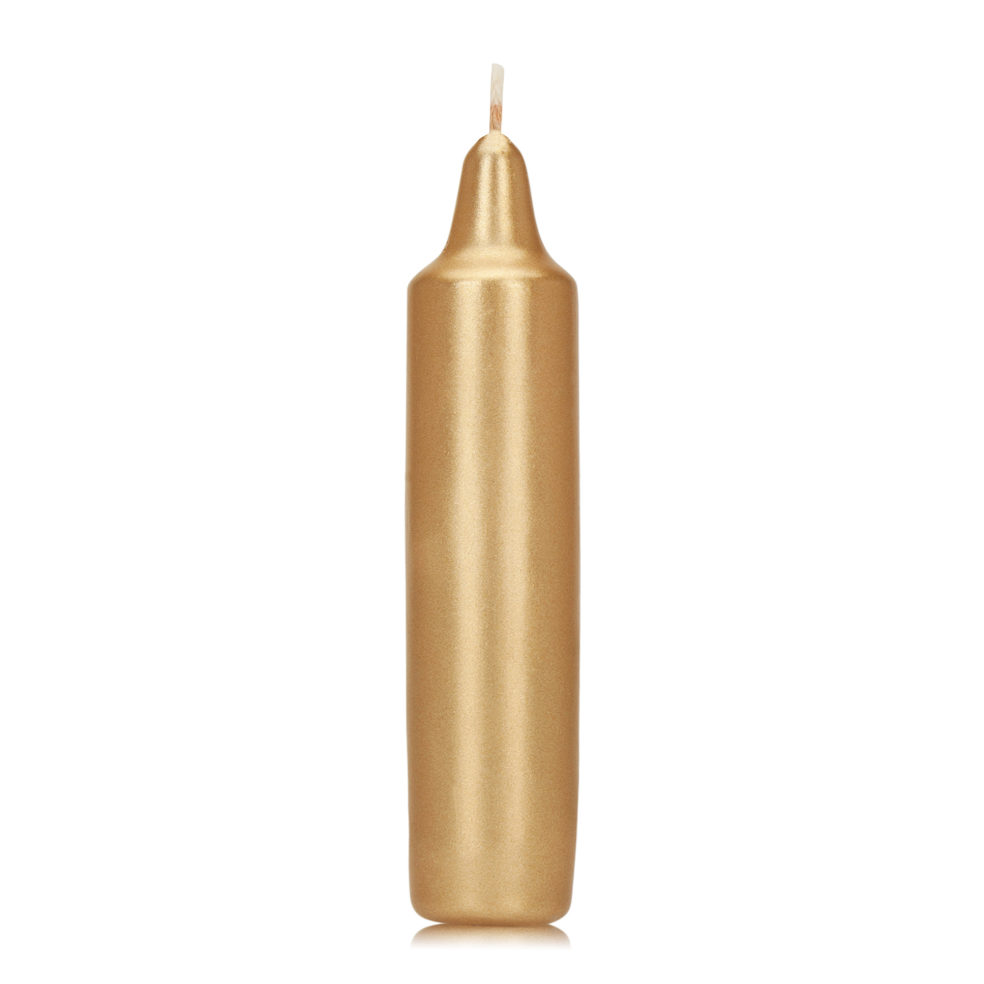 Candela cilindrica oro grande � 22 mm