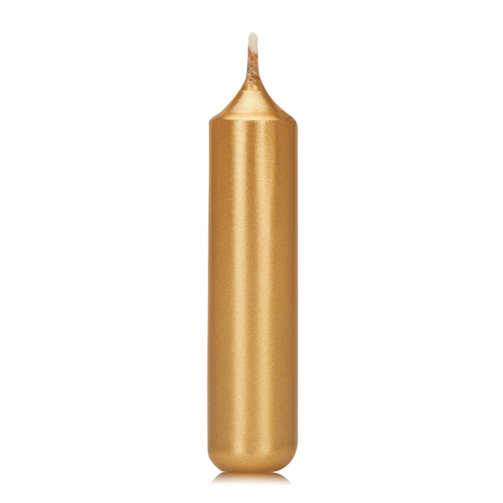 Candela cilindrica oro media  19 mm