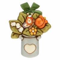 Decorative plaque – flowers and butterfly