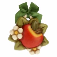 Decorative plaque - apple and flowers