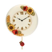 Orologio a pendolo Fiori e Fantasia