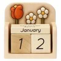 Happy Country perpetual table calendar