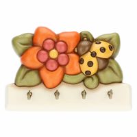 Fiori e Fantasia key rack with 4 hooks