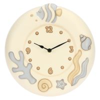 Orologio grande in ceramica Mare da amare