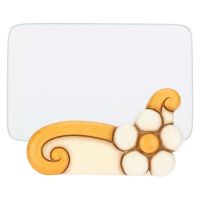 Eolia ceramic and glass photoframe with tulip, small