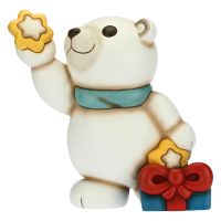 Paul the Polar Bear dreamer with star and gift