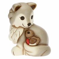 Regali d’inverno Noah Wolf with robin, medium