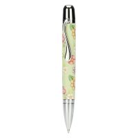 Kugelschreiber Country mit Blumen, Wildrose und Schmetterlingen