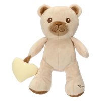Teddy Plüschtier mit Herz, mittel