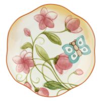 Fiori e Fantasia dessert plate