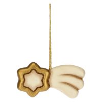 Shooting star for stable Christmas tree decoration