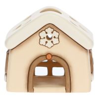 Regali d’inverno cream cottage tealight