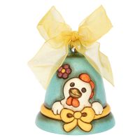 Sorprese di Pasqua limited edition ceramic light blue bell