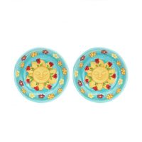 Set of 2 Estate Fantastica melamine soup plates