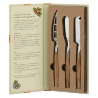 Set of 3 Country knives for cheese