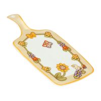 Country Chopping Board with Flowers