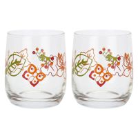 Set due bicchieri da acqua Hello Autumn