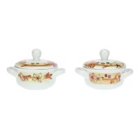 Set mit 2 Cocotte My Autumn Home