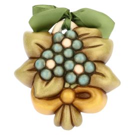 Decorative plaque with forget-me-nots - Unforgettable love