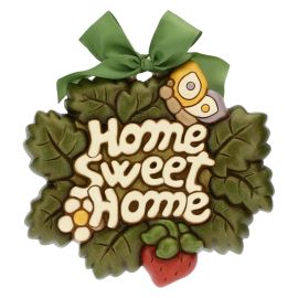 Home Sweet Home profiled decorative plaque