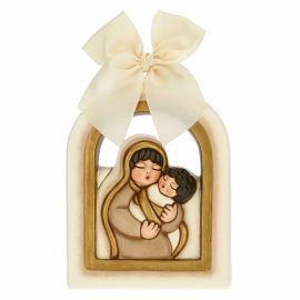 Madonna with Baby Jesus wall plaque