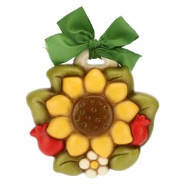 Sunflower decorative plaque