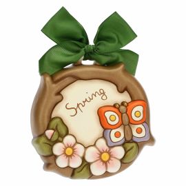 Spring decorative plaque