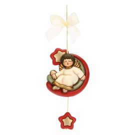 Desideri di Natale ceramic dream catcher with Angel