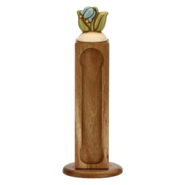 Country capsule holder compatible with Lavazza® with cornflower