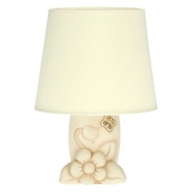 Elegance table lamp with flowers and butterfly