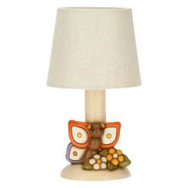 Table lamp with butterfly