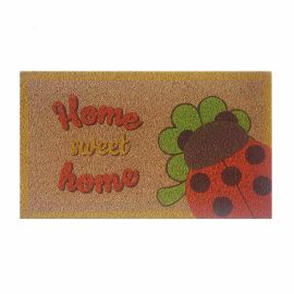 Home Sweet Home doormat with ladybird lucky charm