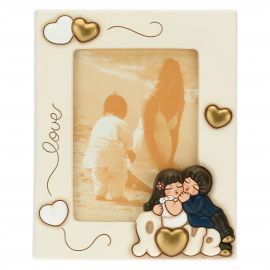 Newlyweds photo frame: 20.5x25 cm