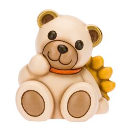 Teddy with sun piggy bank