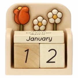 Happy Country perpetual table calendar