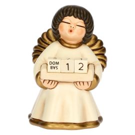 Calendar with ceramic Angel