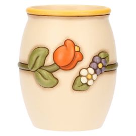 Country ceramic vase, medium