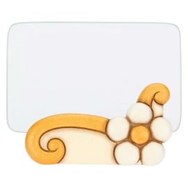 Eolia ceramic and glass photoframe with tulip, small