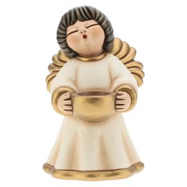 Angel Rosy with candle holder