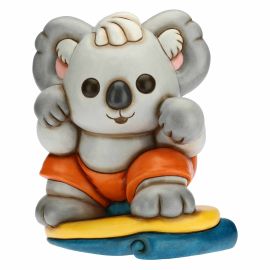 Maxi Surfing Sydney Koala on surfboard
