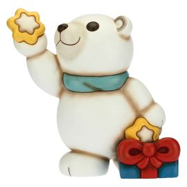 Paul the Polar Bear dreamer with star and gift