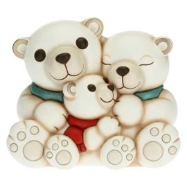 Paul the Polar Bear family with mum and dad