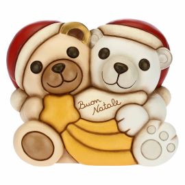 Teddy und Eisbär Paul Freunde des Weihnachtsfests
