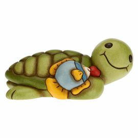 Schildkröte Vera mit Fisch