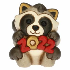 Happy New Year 2022 raccoon