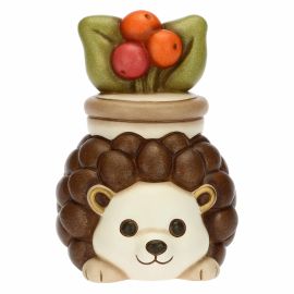 Hedgehog with plant