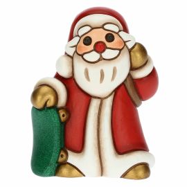 Babbo Natale su skateboard in ceramica Desideri Di Natale