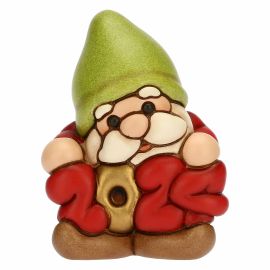 Ceramic Happy New Year 2024 Oliver Gnome