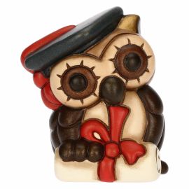 Ceramic graduation Lucky Owl, small